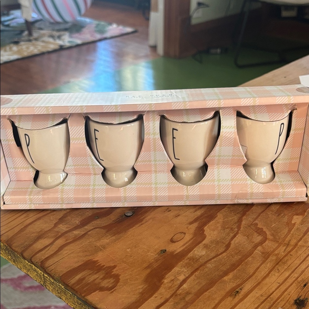 Rae Dunn PEEP Egg Cups